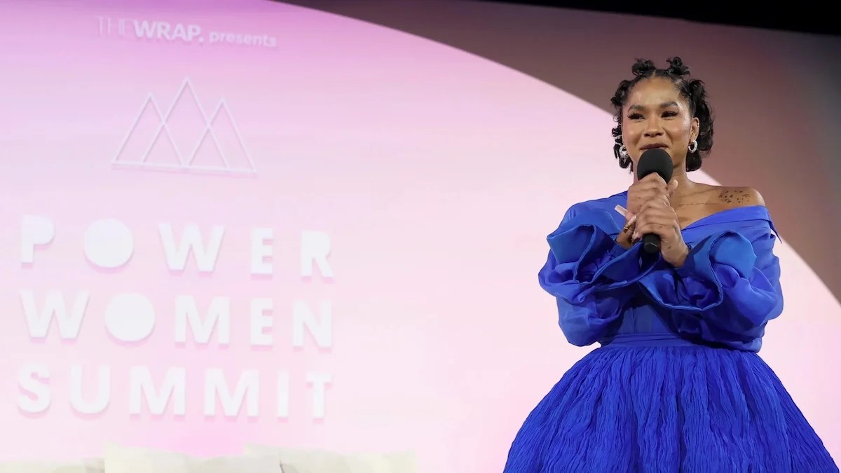 Jordan Chiles at TheWrap's Power Women Summit 2024 (Katie Jones/Shutterstock for TheWrap)